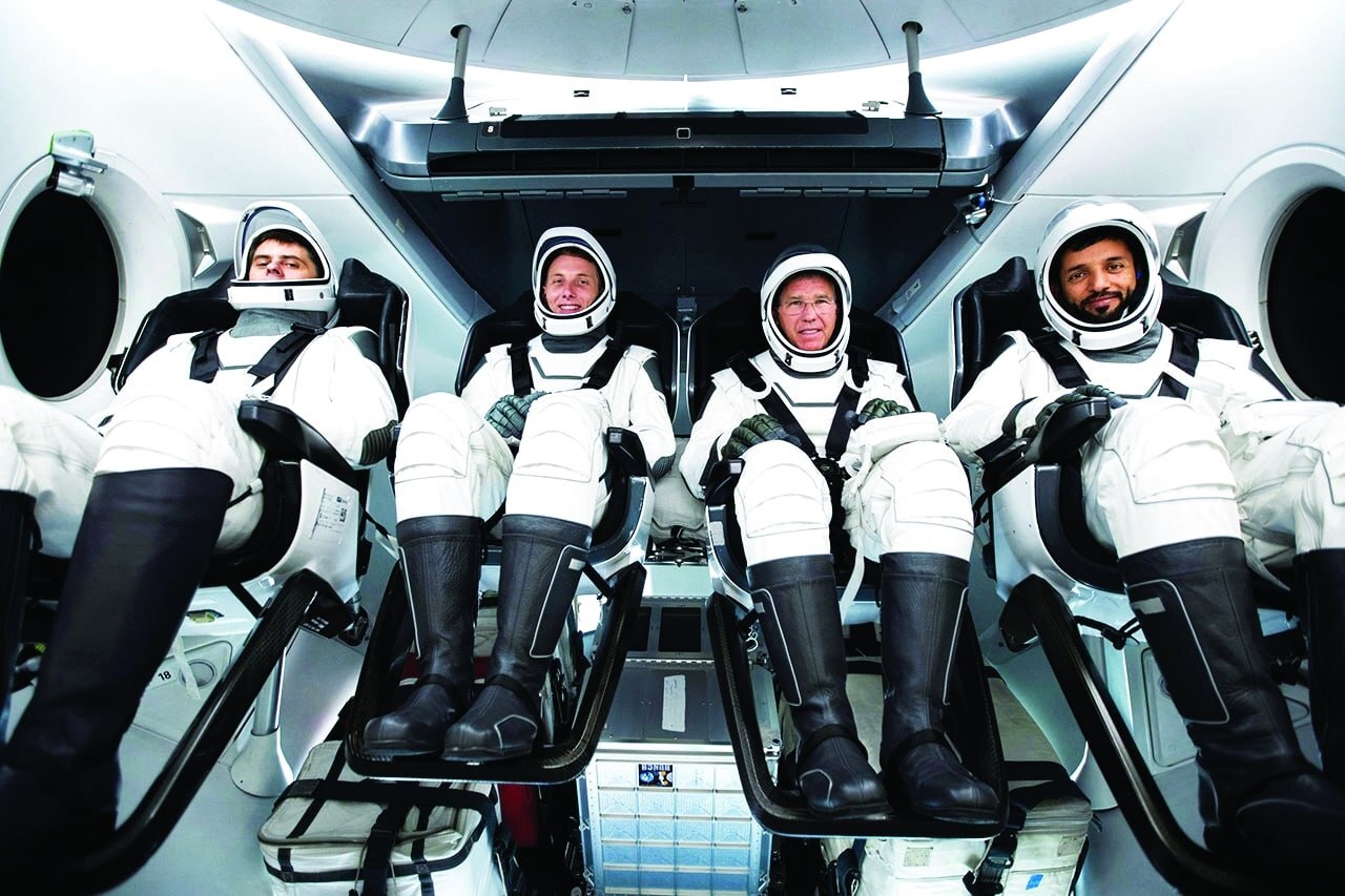پرواز فضانورد اماراتی به ایستگاه فضایی بین المللی
