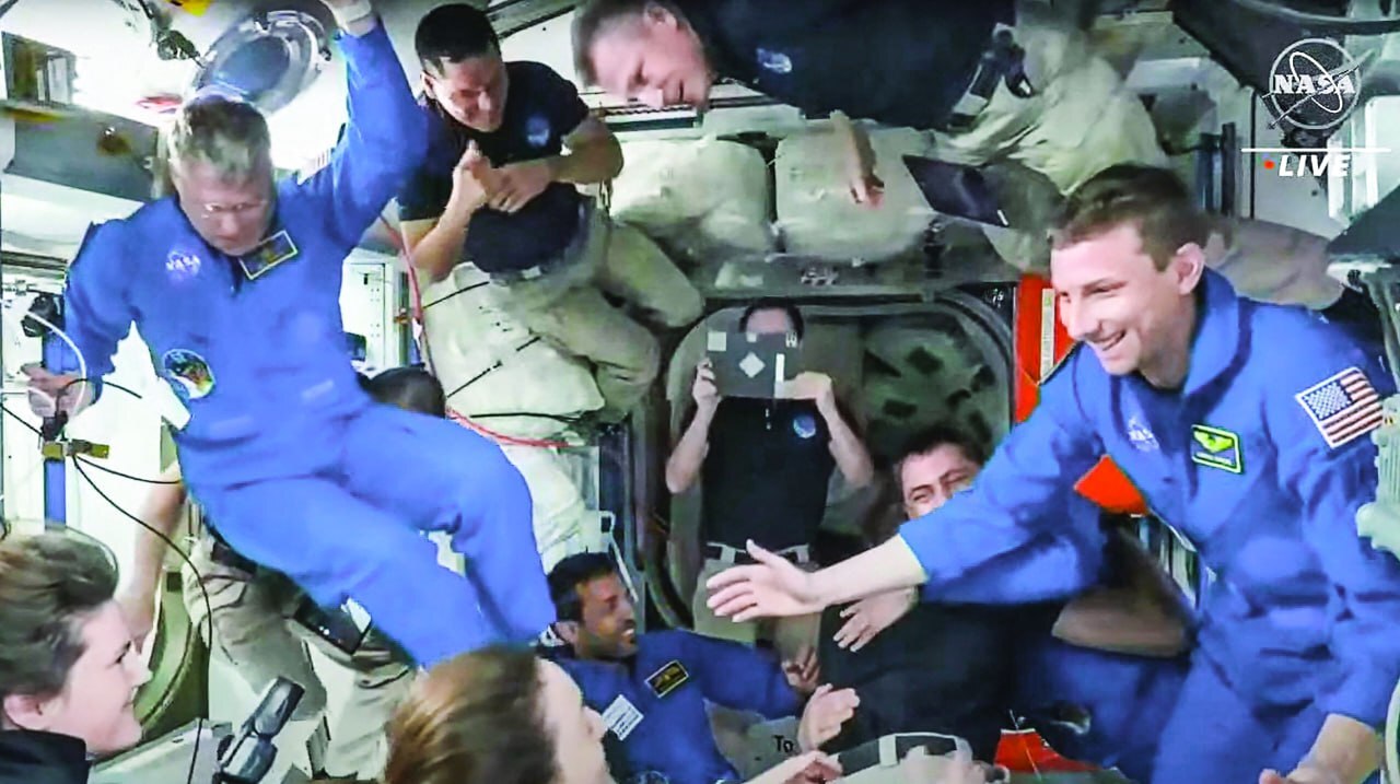 پرواز فضانورد اماراتی به ایستگاه فضایی بین المللی