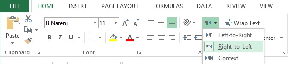 چطور اعداد را در Word فارسی کنیم؟ فارسی کردن اعداد در اکسل چگونه است؟