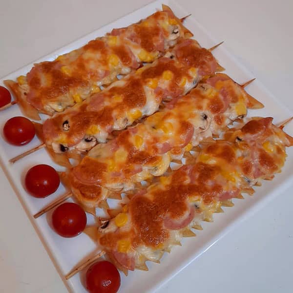 طرز تهیه پاستا سیخی