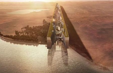 آسمانخراش ۱۲۰ کیلومتری بن سلمان (+عکس) آسمانخراش ۱۲۰ کیلومتری بن سلمان (+عکس)