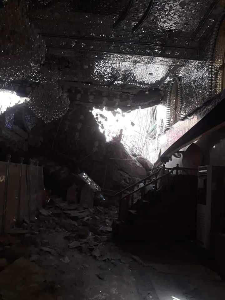 عراق / ریزش تپه روی زیارتگاه عراق / ریزش تپه روی زیارتگاه