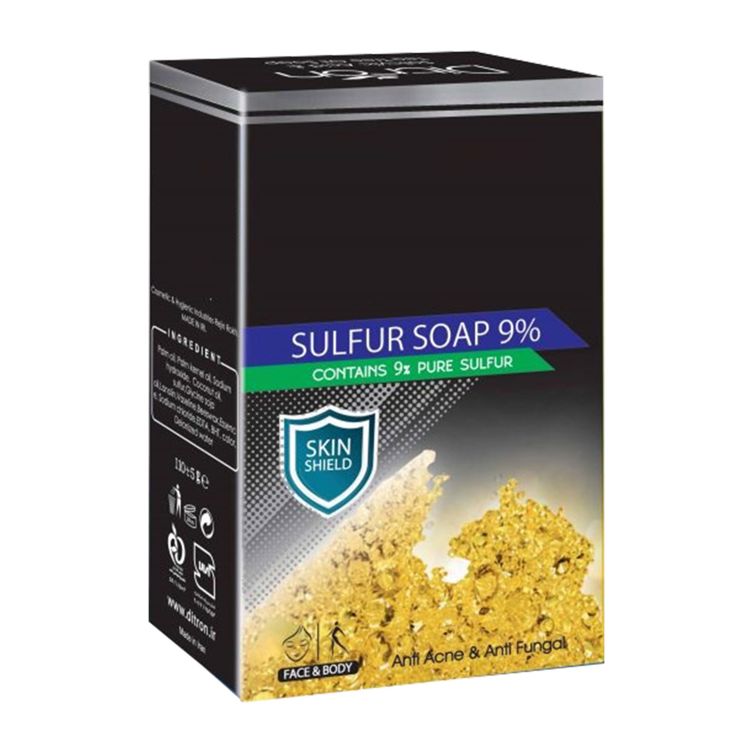 معجزه گوگرد برای مبارزه با آکنه و اسکارهای به جای مانده