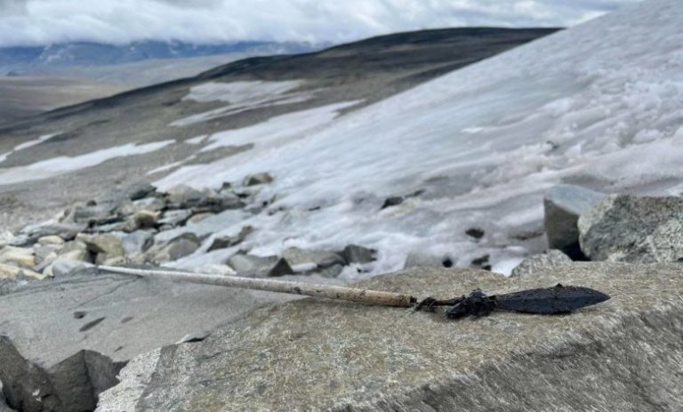 کشف اسلحه عجیب وایکینگ‌ها پس از ذوب شدن یخچال‌های طبیعی قطب شمال