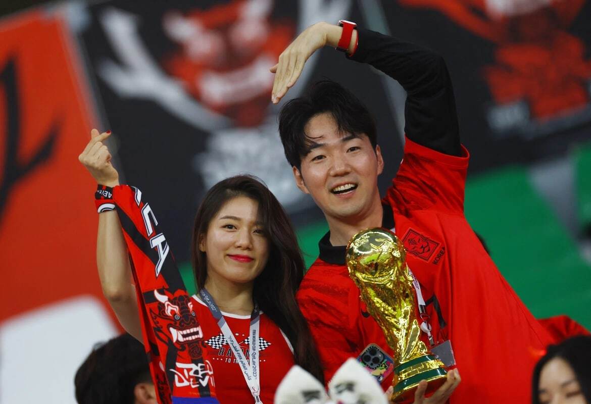 تماشاگران جام جهانی فوتبال در قطر (عکس)