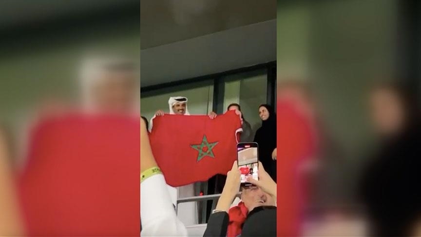 شادی مراکشی ها بعد از پیروزی تاریخی در جام جهانی (+عکس)