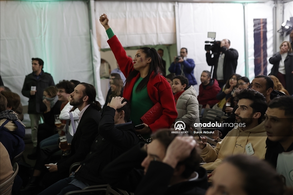 شادی مراکشی ها بعد از پیروزی تاریخی در جام جهانی (+عکس)