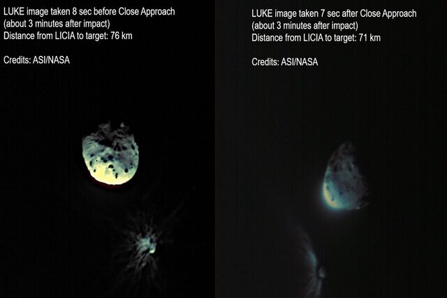 ماموریت دارک ناسا بیش از ۹۰۰ تن سنگ را در فضا رها کرده است