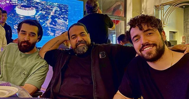 دیدار خواننده معروف پاپ با شروین حاجی پور و علی یاسینی (عکس)