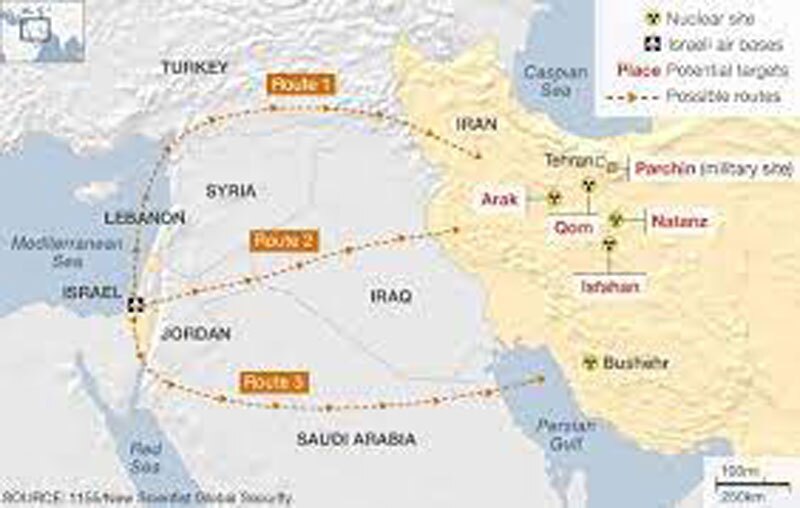 گزینه های حمله هوایی اسراییل به ایران کدامند؟