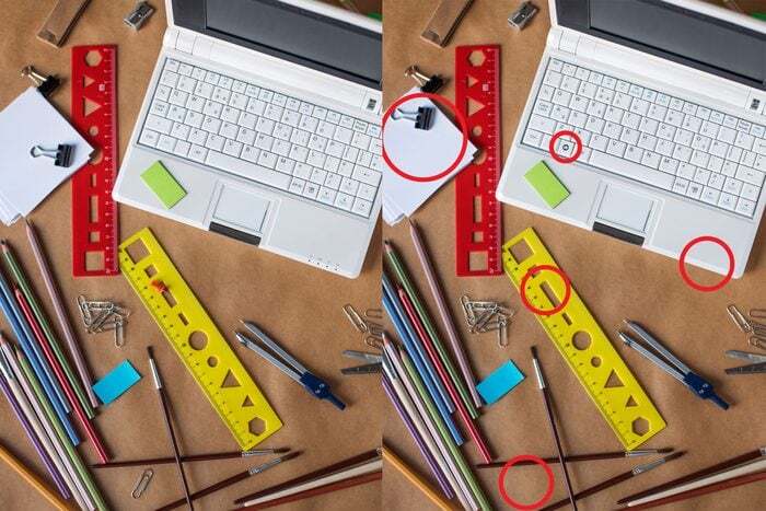 باشگاه مغز | 8 تفاوت بین دو تصویر را در 20 ثانیه پیدا کنید