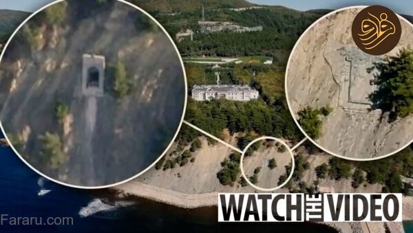 افشای مخفیگاه زیرزمینی پوتین مجهز به کلیسا، کازینو و سالن قلیان اختصاصی