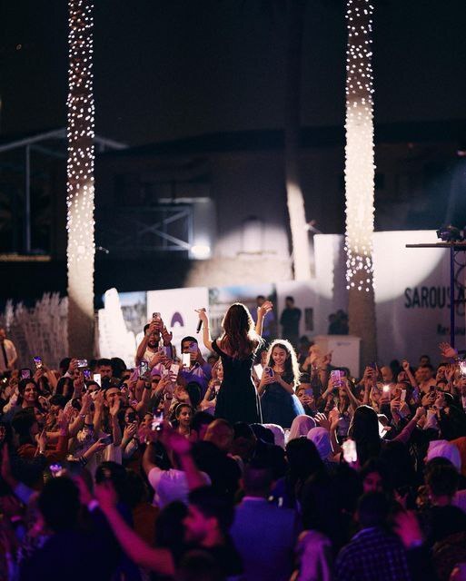  کنسرت نانسی عجرم در عراق (عکس)