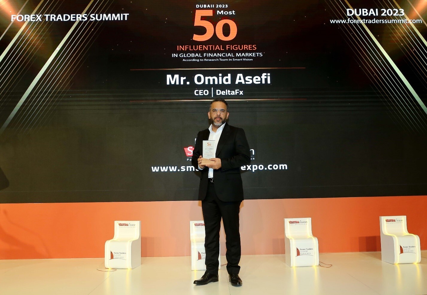 50 چهره تاثیرگذار بازارهای مالی سال ۲۰۲۳ در نمایشگاه تریدر سامیت معرفی شدند 50 چهره تاثیرگذار بازارهای مالی سال ۲۰۲۳ در نمایشگاه تریدر سامیت معرفی شدند