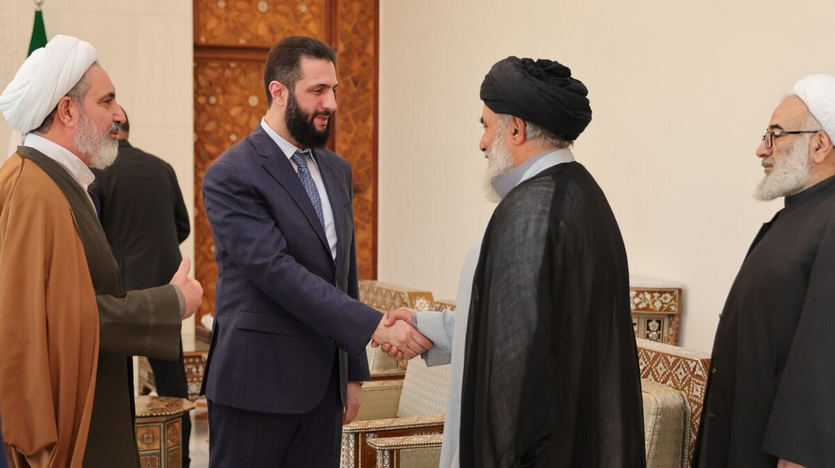دیدار بزرگان شیعیان سوریه با احمد الشرع / پذیرش عصر جدید